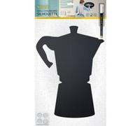 SECURIT Tableau Moka Tableau Noir, Noir, 53 x 31 x 0.26 cm
