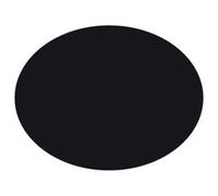 Ardoise Silhouette Murale Oval