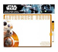 Ardoise Star Wars Disney Bb8 Effaçable Avec Son Crayon Éponge 29x20cm