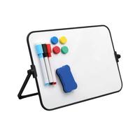 Ardoise Tableau Effacable Mini Chevalet Petite Blanche Magnétique Tableau Blanc Effacable Sur Pied Tableau Mémo Pour La Maison Double Face Effaçable A3 A4 (White,A3(30x42cm))