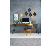 Silhouette Mural Ardoise Et Liège - Diamond -Securit