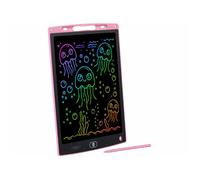 Ardoise tablette LCD 12"" - coloris rose