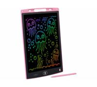 Ardoise tablette LCD 12" - coloris rose Infactory