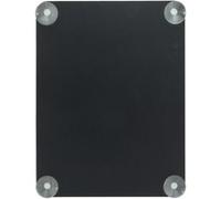Securit Tableau noir 27 x 36 cm double face surface craie - Noir