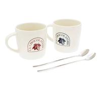ARDTIME Coffret Duo 2 mugs 50 cl + 2 cuillères - La Chocolaterie
