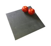 Ard'time LT3CA19 Lot de 3 Assiettes en Ardoise Naturelle 19 x 19 cm