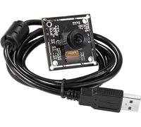 Arducam 100fps Mono Global Shutter USB Camera, 720p OV9281 UVC Webcam Module avec objectif M12 à faible distorsion sans microphones, pour ordinateur, ordinateur portable, Android et Raspberry Pi