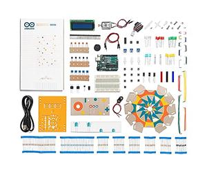 Arduino Official Starter Kit for Beginners [K000007] (Manuel en Anglais) - Kit Complet pour Apprendre l'électronique et la Programmation, idéal pour débutants.