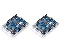Arduino UNO R4 Minima [ABX00080] - Carte de développement avec microcontrôleur Arm Cortex-M4, idéale pour projets IoT, automatisation et Applications avec Arduino IDE. (Lot de 2)