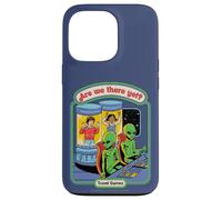 are We There Yet Alien UFO Retro Vintage Funny Adult Humor Coque pour iPhone 13 Pro
