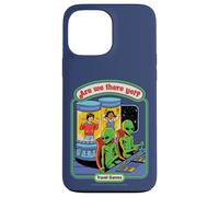 are We There Yet Alien UFO Retro Vintage Funny Adult Humor Coque pour iPhone 13 Pro Max