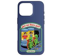 are We There Yet Alien UFO Retro Vintage Funny Adult Humor Coque pour iPhone 16 Pro