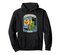 are We There Yet Alien UFO Retro Vintage Funny Adult Humor Sweat à Capuche