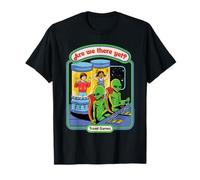 are We There Yet Alien UFO Retro Vintage Funny Adult Humor T-Shirt