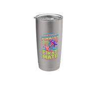 Are You A Pirate I'd Like To Be Your First Mate Gobelet isotherme en acier inoxydable double paroi