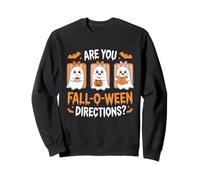 are You Fall O Ween Directions, fantôme rétro pour Professeur d'halloween Sweatshirt