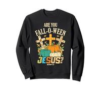 are You Fall-O-Ween Jésus Citrouille Chrétienne Halloween Sweatshirt