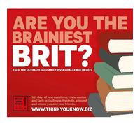 Are You The Brainiest Brit? Calendrier de bureau 2027 | Édition 2027, jeu de questions