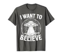 Area 51 Alien OVNI I Want to Believe T-Shirt
