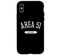 Area 51 Chemise de Style Classique Area 51 Nevada NV Coque pour iPhone X/XS