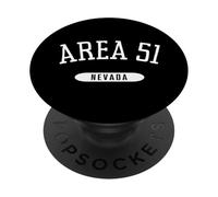 Area 51 Chemise de Style Classique Area 51 Nevada NV PopSockets PopGrip Adhésif