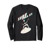 Area 51 Extraterrestre Shirt OVNI Soucoupe Volante Surf Manche Longue