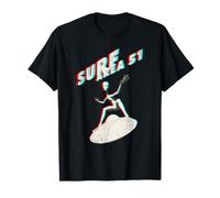 Area 51 Extraterrestre Shirt OVNI Soucoupe Volante Surf T-Shirt