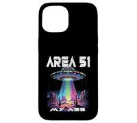 Area 51 My Ass : des extraterrestres et des ovnis drôles en Ont Assez des études Coque pour iPhone 15
