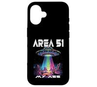 Area 51 My Ass : des extraterrestres et des ovnis drôles en Ont Assez des études Coque pour iPhone 16