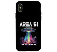 Area 51 My Ass : des extraterrestres et des ovnis drôles en Ont Assez des études Coque pour iPhone X/XS