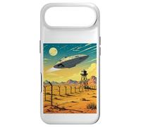 Area 51 - The Forbidden Desert Base Alien Vintage Coque pour iPhone Air