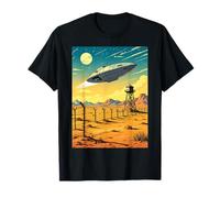 Area 51 - The Forbidden Desert Base Alien Vintage T-Shirt