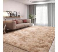 Area Rugs 130 x 240 cm Lavable Antidérapant Ultra-Doux Moelleux Grand Tapis Tapis Intérieur pour Salon, Chambre, Couloir, Bureau, Cuisine, Beige