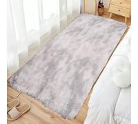 Area Rugs 135 x 130 cm Antidérapant et Lavable Tapis Modernes de Salon Doux Au Toucher pour Décor à La Maison de La Chambre à Coucher, Gris Clair