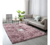 Area Rugs Tapis Moelleux 100 x 320 cm Dessous Antidérapant Tapis Salon Moderne Style Moderne pour Chambre, Bureau, Couloir, Bebe,Chauffage Sol, Rose Pourpre