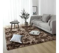 Area Rugs Tapis Moelleux 280 x 380 cm à Poils Longs, Lavable, Antidérapant, Moderne, Moelleux Tapis à Poils Longs Ne Perd Pas Ses for Living Room, Bedroom, Nursery, Marron
