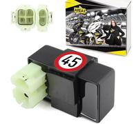 Area1 Boîtier d'allumage CDI de rechange standard pour 50 cm3 4 temps. Compatible avec Tao Tao ATM50-A1, CY50A, EVO, New Speed, Racer, Thunder, Zummer, Tauris Brio, Brisa, Capri, Corona, Cubana