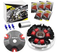 Area1 Kit de variateur de tuning pour 50 cc 2 temps. Compatible avec ATU Explorer Race GT50 Race 2 Speed Iron Hi Spin GE Candy Classic Commodo Cracker Jump K50 Kallio Twister