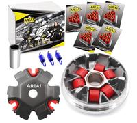 Area1 Kit de variateur de tuning pour 50 cc 2 temps. compatible avec Speedfight 3 Speedfight 4 Jetforce Citysta, Django Elystar Ludix Kisbee Looxor New Vivacity TKR Streetzone