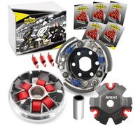 Area1 Kit variateur de tuning + embrayage pour 50 cc 2 temps. compatible avec Speedfight 3 Speedfight 4 Jetforce Citysta, Django Elystar Ludix Kisbee Looxor New Vivacity TKR Streetzone