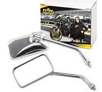 Area1 Moto Rétroviseur Set/Homologué E / 2xM10 droite, 2xM8 droite, 1xM10 gauche, 1xM8 gauche/convient pour CBF 250, VT 125 C Shadow, Shadow 125 (V54)