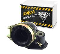 Area1 Pipe d’Admission de Rechange pour Scooter Chinois 50cc 4T compatible avec GY6 139QMB/QMA, AGM, Nova, Alpha-Motors, Direct-Bikes, Dafier, ATU Explorer, Flex-Tech, GT Union, Guoben, Vanguard