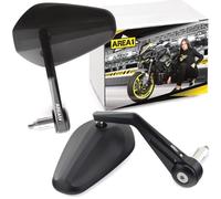 Area1 Rétroviseur de guidon de moto CNC compatible avec Street Triple 660S 765S (2018) Triple RLow (V56)