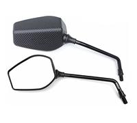Area1 Rétroviseurs Moto Universel Retroviseur Latéral Homologué E, Certification CE (2xM10 Filetage à droite) compatible avec