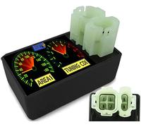Area1 Unité d'allumage CDI de tuning ouverte pour 50 cm³ GY6 Chine 4 temps avec connecteur 6 broches. compatible avec Motowell, Wangye, Lingtian, Zhej