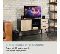 Areal 525 DG Système Surround 5.1 125W RMS Opt-In BT USB SD AUX Télécommande