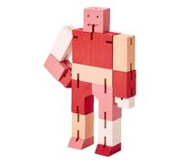 Areaware CUBEBOT® Capsule Collection 3D PUZZLE ROBOT Red Multi David Weeks