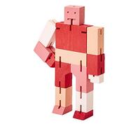 Areaware CUBEBOT® Capsule Collection 3D PUZZLE ROBOT Red Multi David Weeks