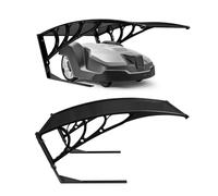AREBOS Abri toit pour robot tondeuse - Carport protection pour tondeuse gazon