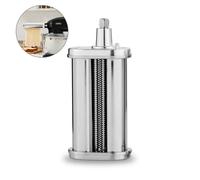 AREBOS Accessoires pour Robots de Cuisine | Machine à pâtes électrique avec Accessoire pour Spaghettis en Acier Inoxydable